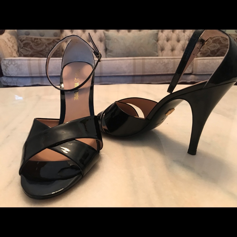 Pour La Victoire Ankle Strap High Heels